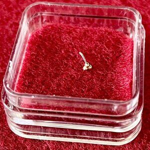 BVLA 14k Solid Yellow Gold 3-Bead Threadless End